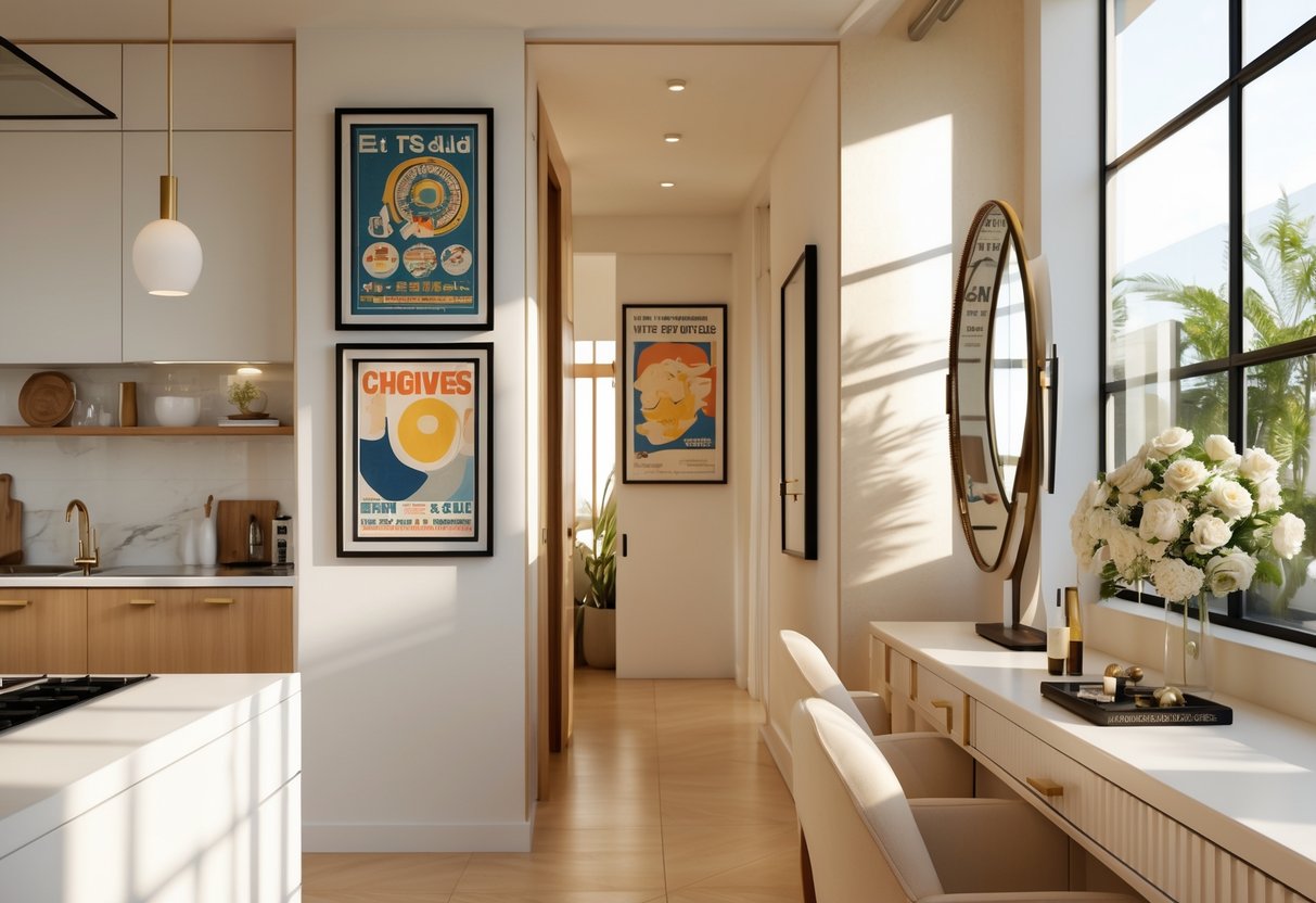 Sådan skaber du et stilfuldt hjem med plakater til dit køkken og smukke toiletborde